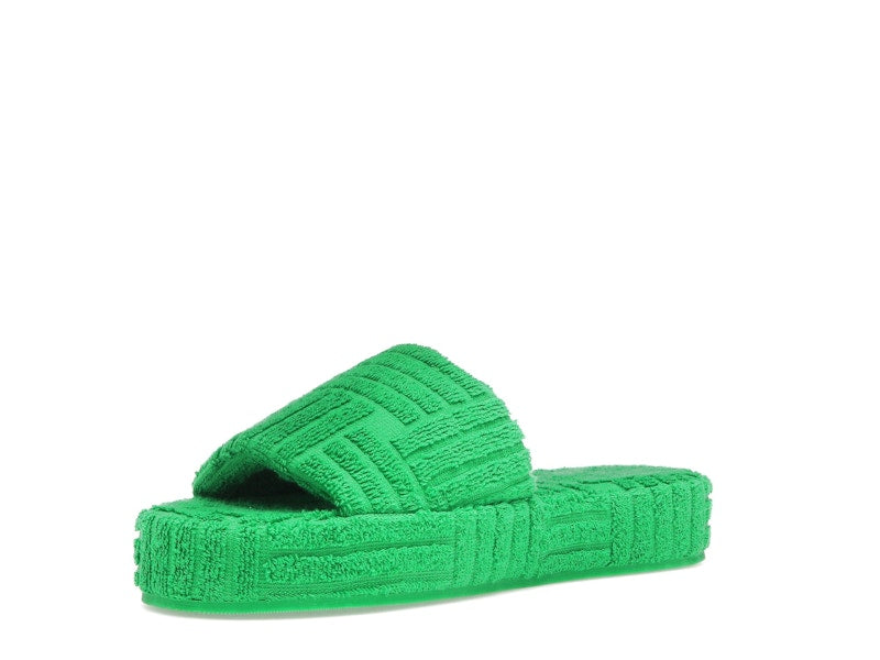Bottega Veneta Resort Sponge Slide Grass (Womens)