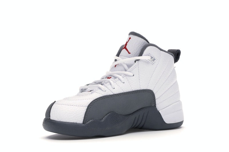 Jordan 12 Retro White Dark Grey (PS)