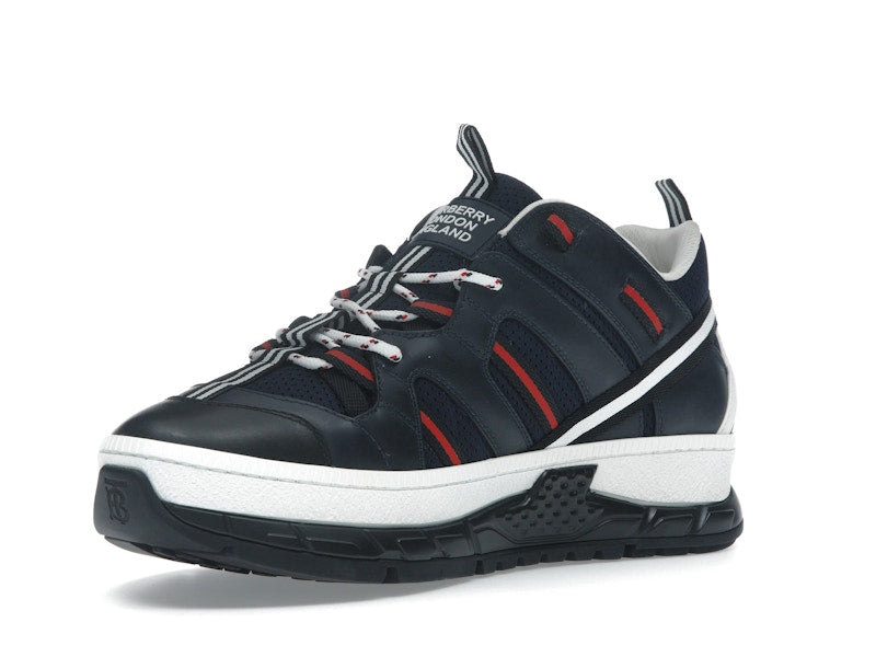 Burberry Mesh Nubuck Union Navy Red