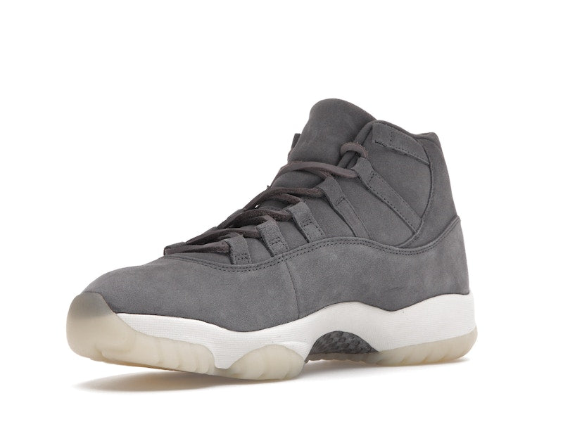 Jordan 11 Retro Pinnacle Grey Suede