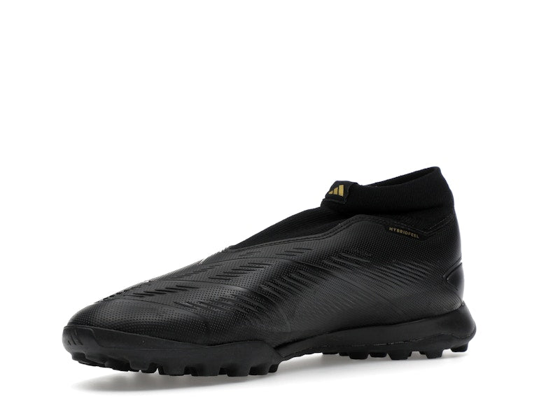 adidas Predator League Laceless Turf Core Black Carbon Gold Metallic