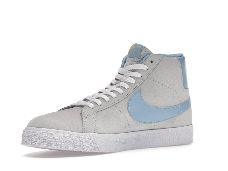 Nike SB Blazer Mid Soft Grey Baby Blue