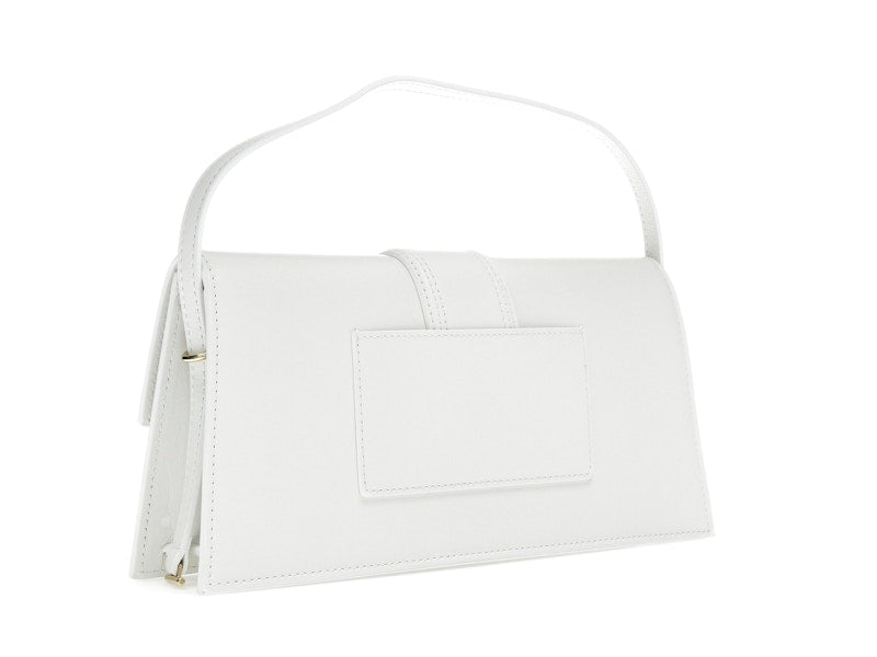 Jacquemus Le Bambino Long Shoulder Bag White