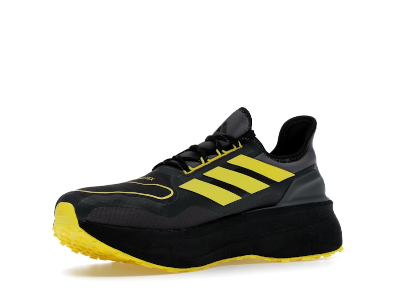 adidas Ultra Boost 5 Gore-Tex Carbon Black Grey Yellow