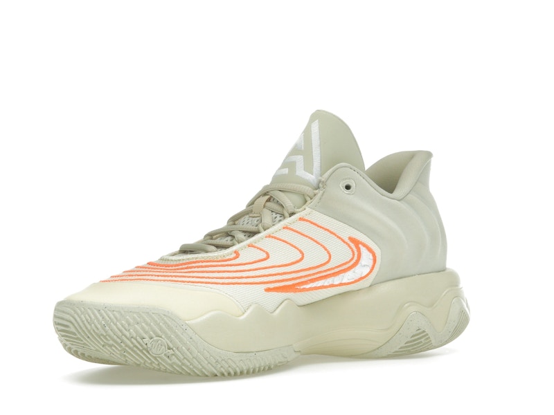 Nike Giannis Immortality 4 Light Khaki Alabaster Total Orange White