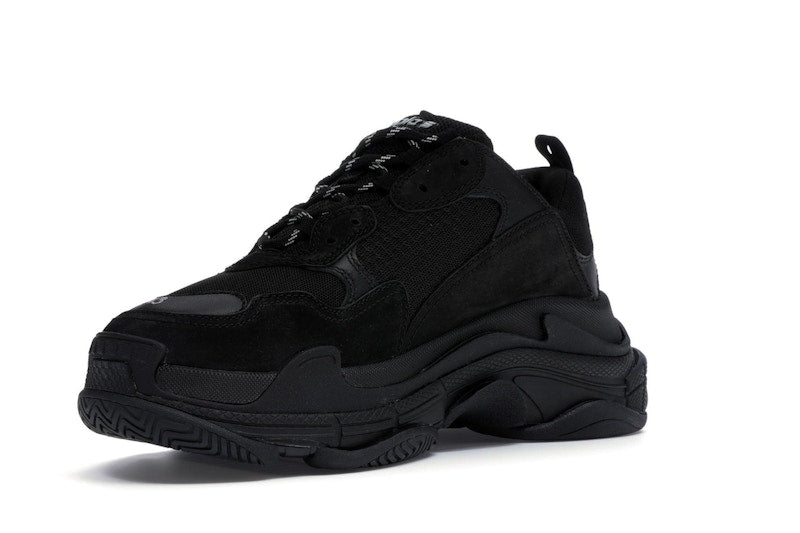 Balenciaga Triple S Triple Black (2018 Reissue) (Nondistressed)