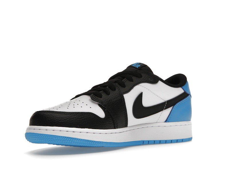 Jordan 1 Retro Low OG Black Dark Powder Blue (GS)
