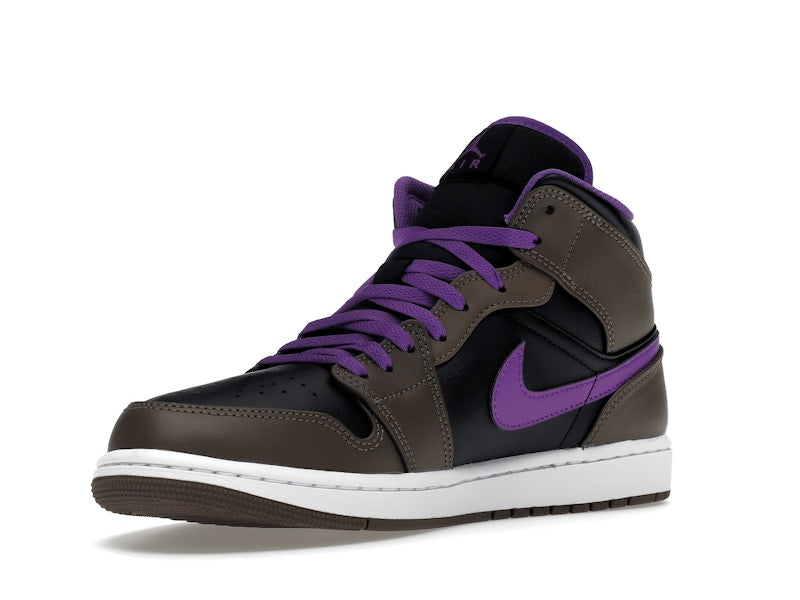 Jordan 1 Mid Purple Mocha