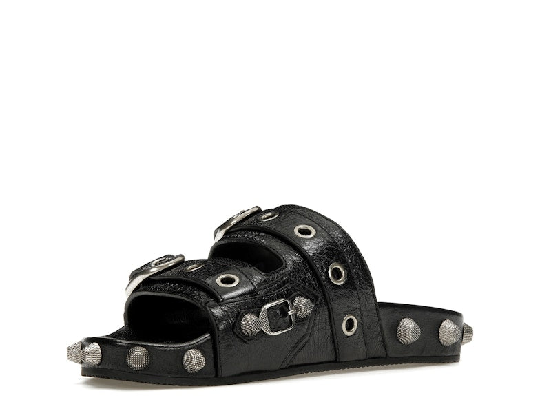 Balenciaga Cagole Sandals Black