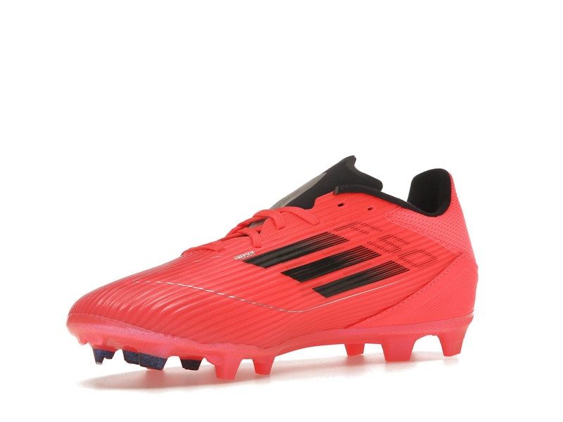 adidas F50 League Firm/Multi-Ground Turbo Aurora Black Platinum Metallic