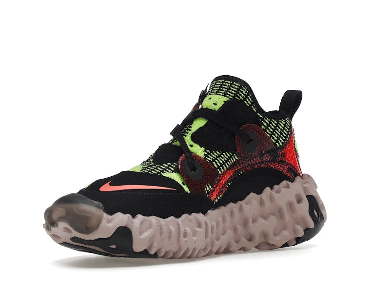 Nike ISPA Overreact Black Red Volt