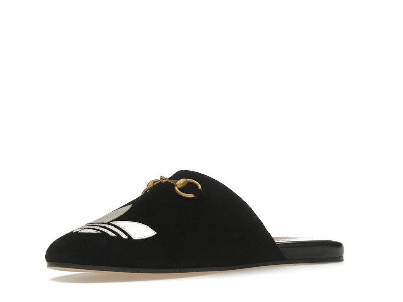 Gucci x Adidas Trefoil Slipper Black (Women's)