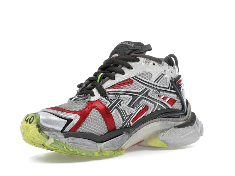 Balenciaga Runner Black White Red Neon Yellow