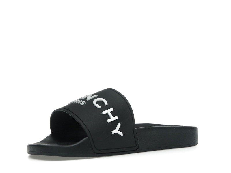 Givenchy Paris Slide Sandals Black