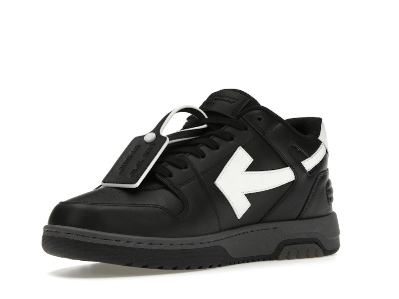 OFF-WHITE Out Of Office OOO Low Tops Black Grey White FW23