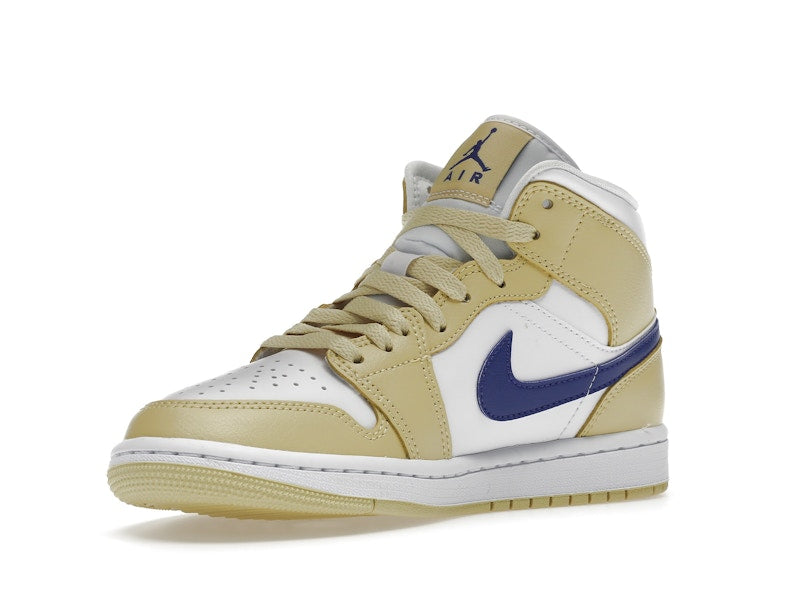 Jordan 1 Mid Lemon Wash Lapis (Women's)