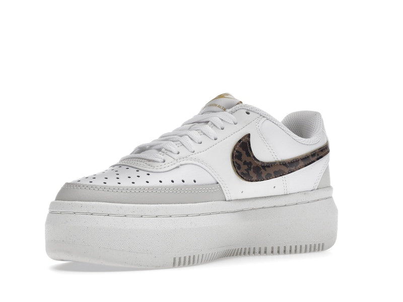 Nike Court Vision Alta Low White Light Bone Sail Archaeo Brown (Women's)