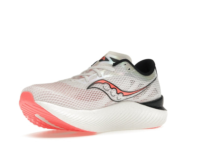 Saucony Endorphin Pro 3 White Vizi Red
