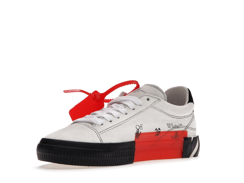 Off-White Low Vulc White Black (Women's)
