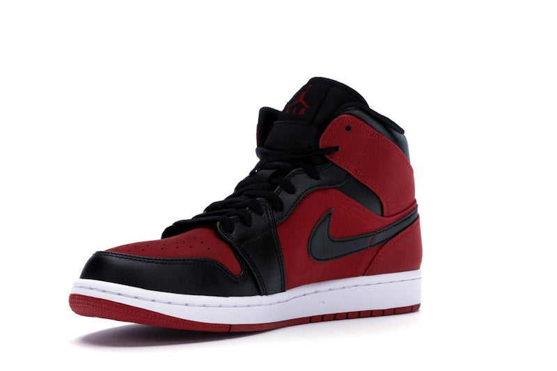 Jordan 1 Mid Gym Red Black