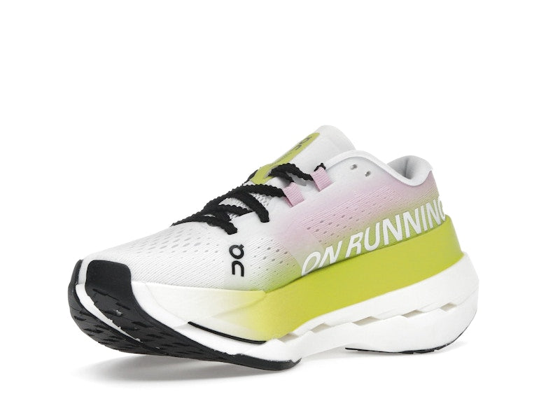 On Running Cloudboom Max Lime Raspberry