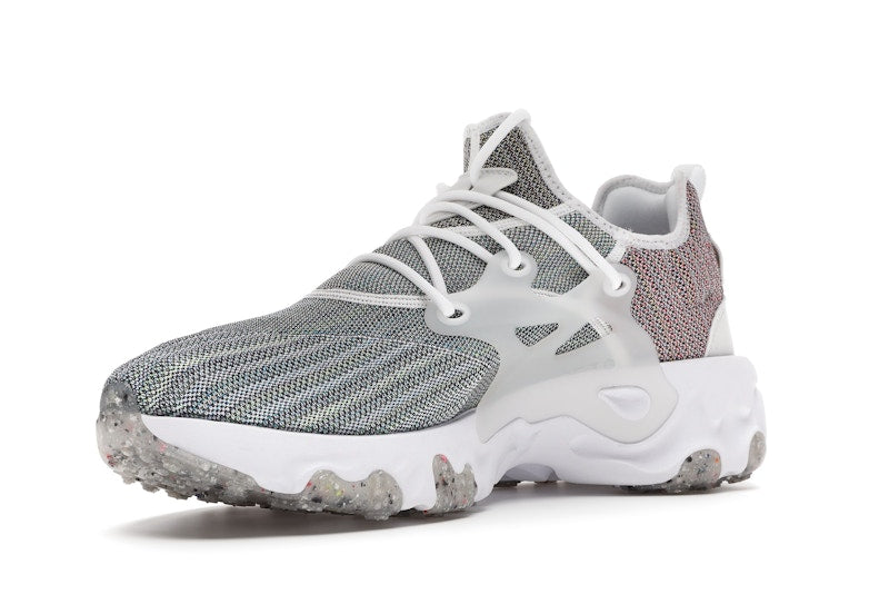 Nike React Presto Flyknit Multi White