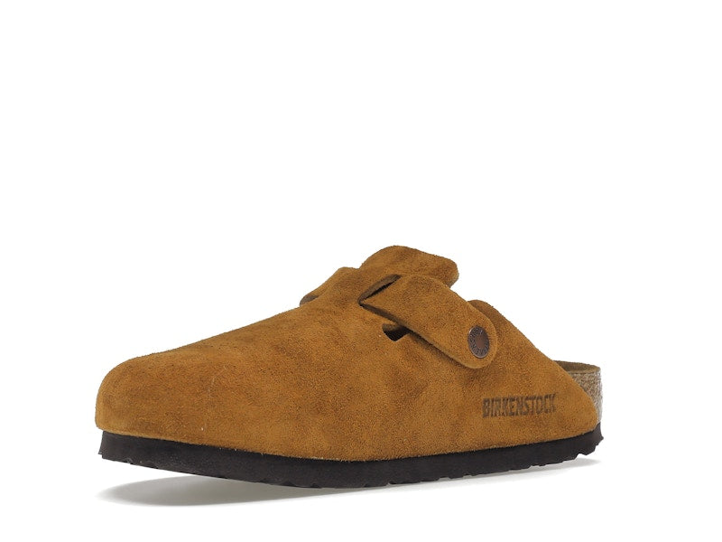 Birkenstock Boston Soft Footbed Suede Mink