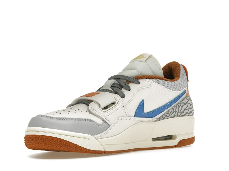 Jordan Legacy 312 Low Phantom Amber Brown Star Blue