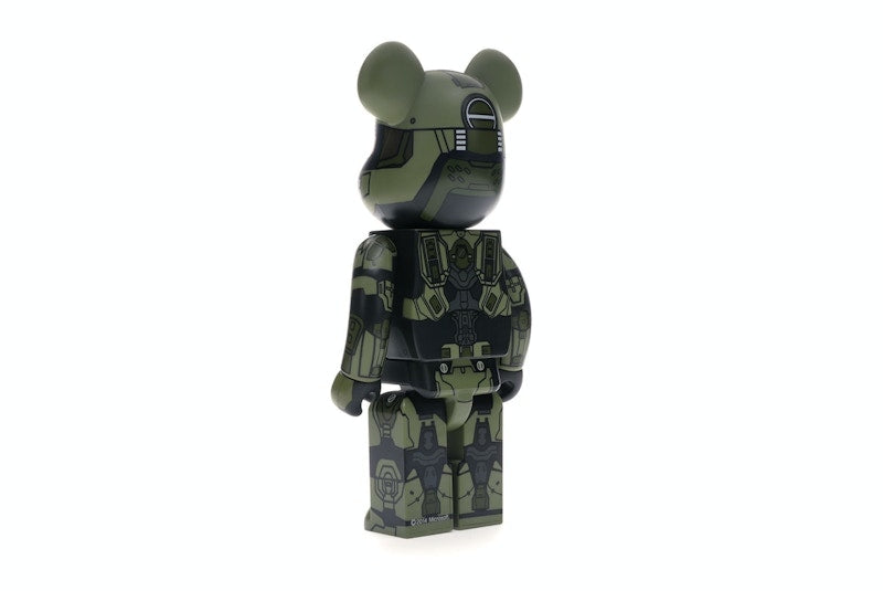 Bearbrick Halo Master Chief 400% Green