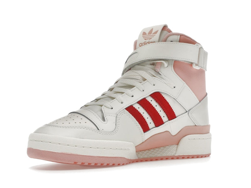 adidas Forum 84 Hi Off White Pink Red