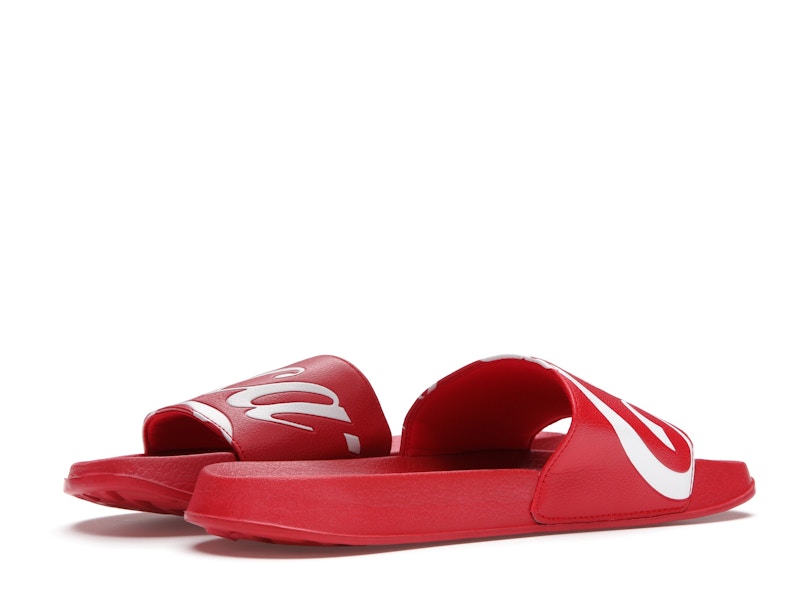Kith Logo Slides Coca Cola Red