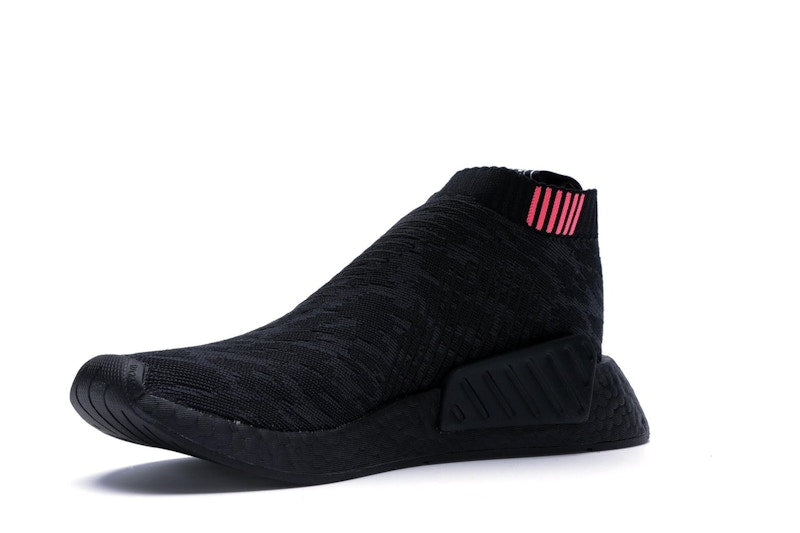 adidas NMD CS2 Triple Black Shock Pink