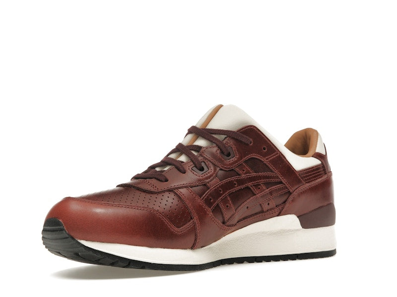 ASICS Gel-Lyte III Packer Shoes x J. Crew Oxblood Leather