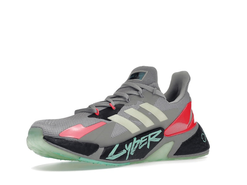 adidas X9000L4 Cyberpunk 2077 Grey Yellow Zest Pink