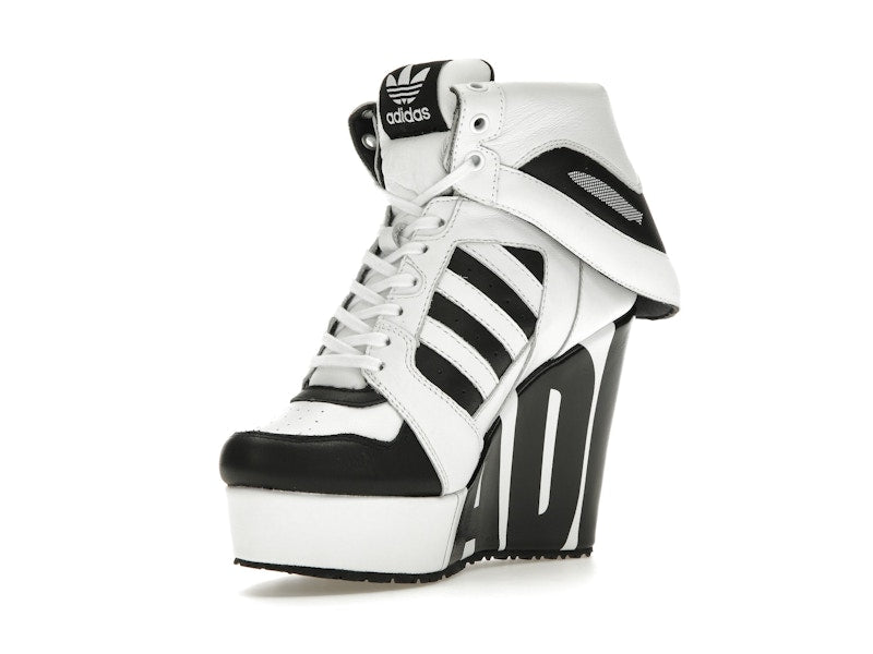 adidas JS Streetball Platform Jeremy Scott White Black (Women's)