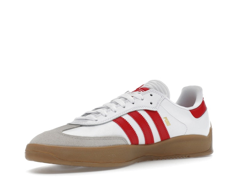 adidas Puig Samba Cloud White Better Scarlet Gum