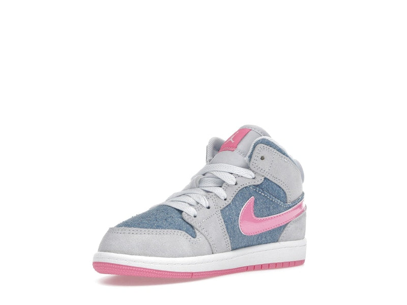 Jordan 1 Mid SE Denim Sequin (PS)