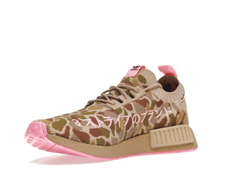 adidas NMD R1 Primeknit Duck Camo Pink