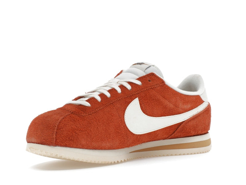 Nike Cortez SE Suede Dark Russet Flax Muslin Sail