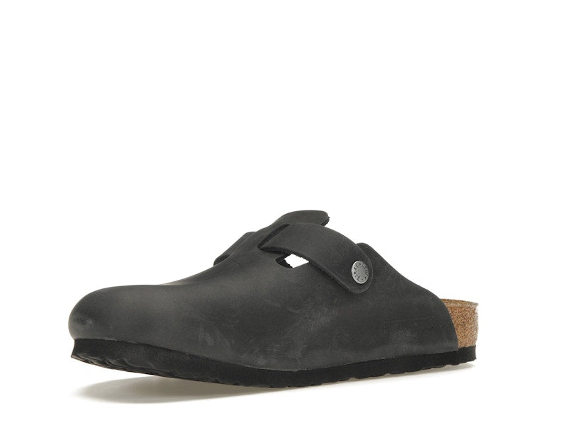 Birkenstock Boston Oiled Leather Black