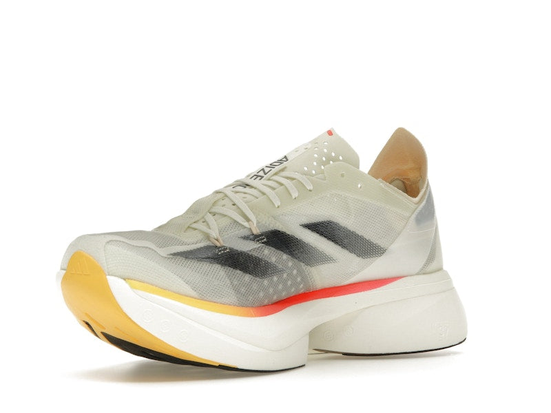 adidas Adizero Adios Pro 3 Ivory Core Black Crystal Sand