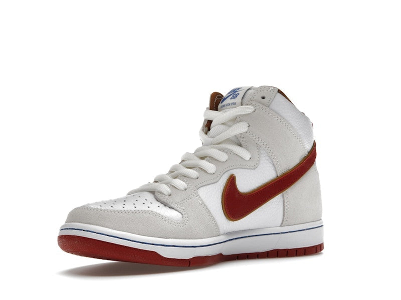 Nike SB Dunk High Sail Bright Crimson