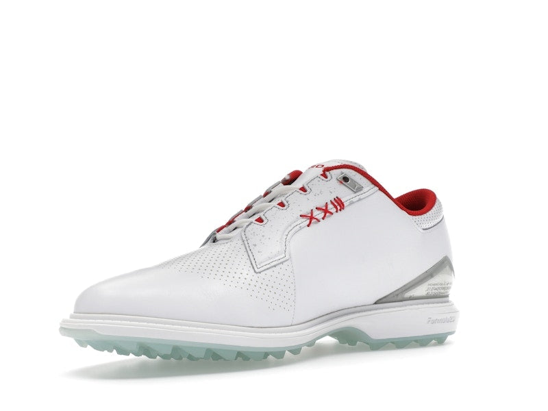 Jordan ADG 5 White Metallic Silver Blue Tint Fire Red (Wide)