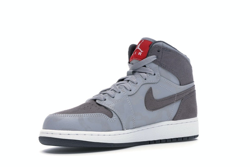 Jordan 1 Retro High Camo 3M Wolf Grey (GS)