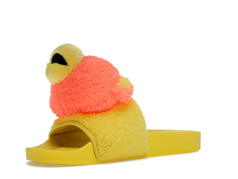adidas JS Adilette Jeremy Scott Teddy Yellow