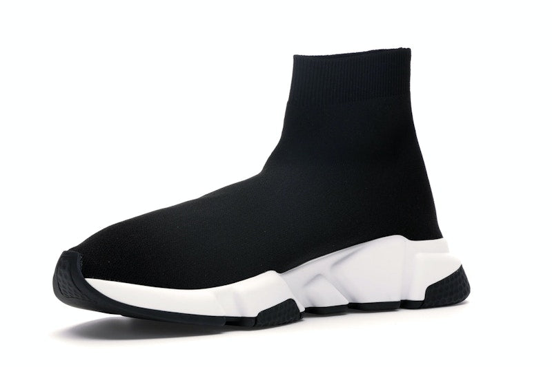 Balenciaga Speed Graffiti Trainers Black White