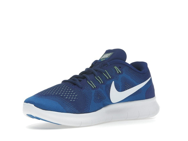 Nike Free Rn 2017 Deep Royal Blue White-Soar