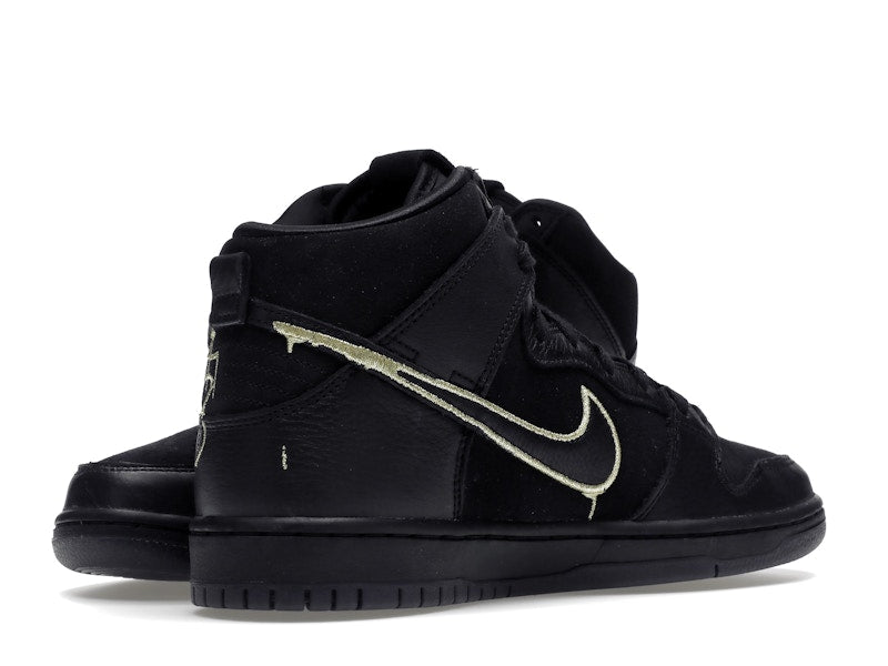 Nike SB Dunk High FAUST Black Gold