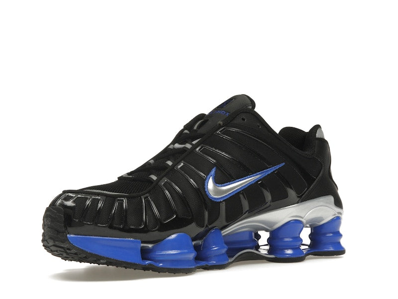 Nike Shox TL Black Racer Blue Metallic Silver
