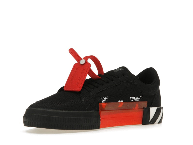 OFF-WHITE Vulcanized Low Black Orange Canvas